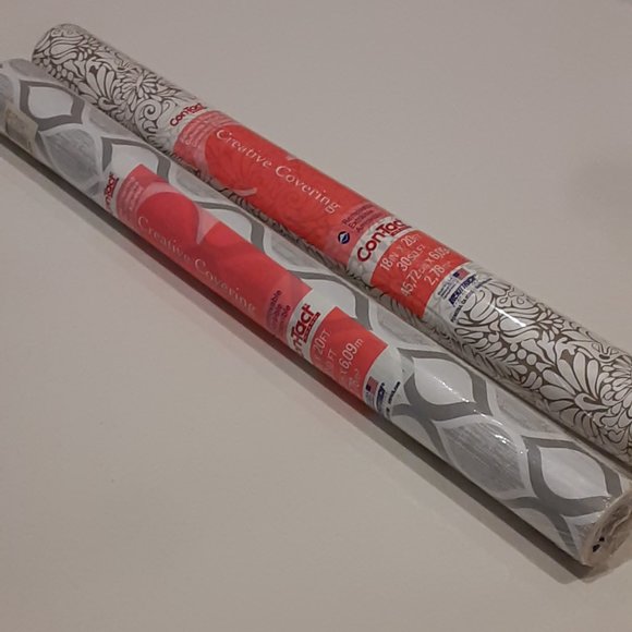 Contact Paper - creative covering shelf paper NWT (2) rolls - Picture 3 of 14